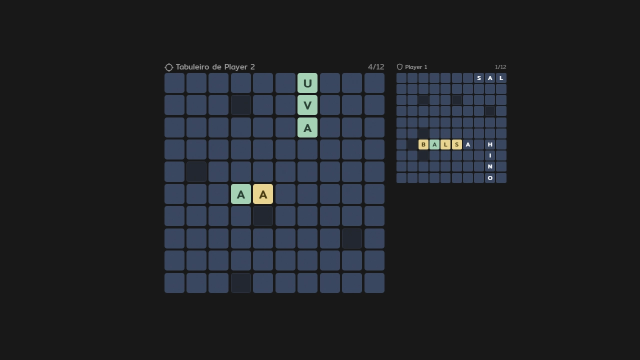 Word Fleet gameplay